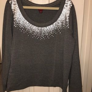 Sequin detail sweatshirt